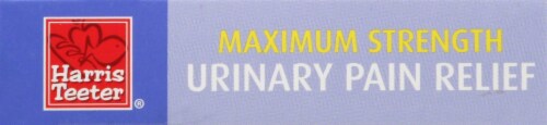Harris Teeter® Maximum Strength Urinary Pain Relief Tablets Perspective: top