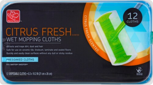 Harris Teeter™ Citrus Fresh Scented Wet Mopping Cloths Perspective: top