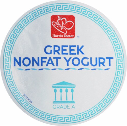 Harris Teeter™ Blueberry Greek Nonfat Yogurt Perspective: top