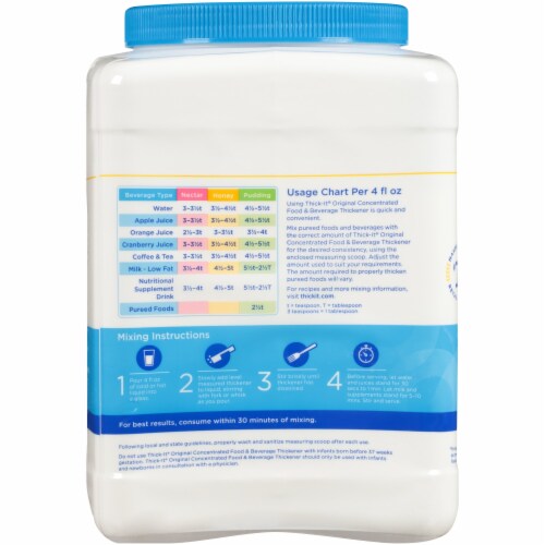Thick-It® Original Concentrated Food & Beverage Thickener Perspective: top