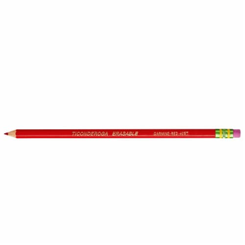 Dixon Red Checking Pencils Perspective: top