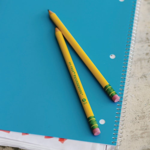 Ticonderoga Pre-Sharpened Lead Pencils #2 Lead 30/Pack 2 Packs  (DIX13830-2), 1 - Fry's Food Stores