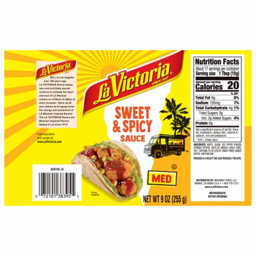 La Victoria® Swicy Sauce Perspective: top