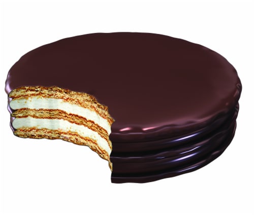 MoonPie® Marshmallow Sandwich Double Decker Snack - Chocolate Perspective: top