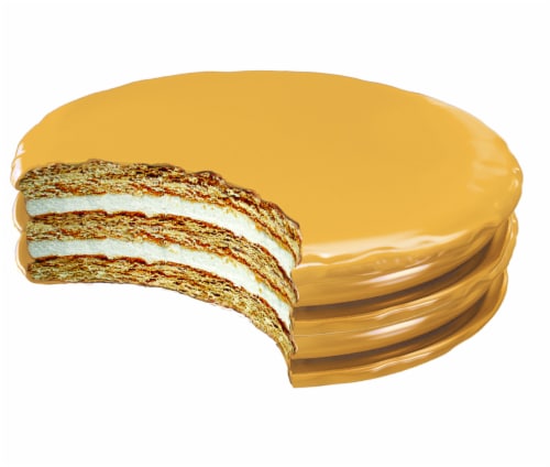 MoonPie® Double-Decker Banana Marshmallow Sandwich Perspective: top
