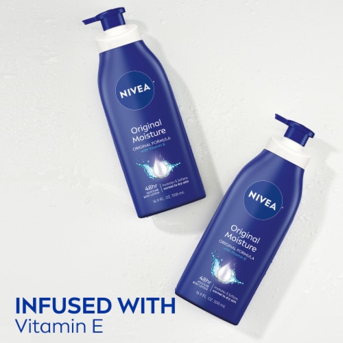 NIVEA Original Moisture Body Lotion Perspective: top
