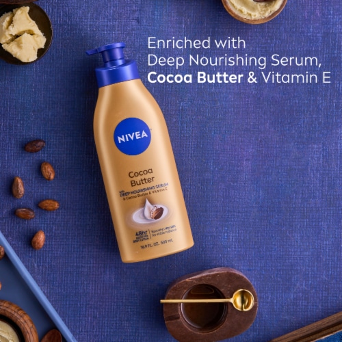 NIVEA Cocoa Butter Body Lotion Perspective: top