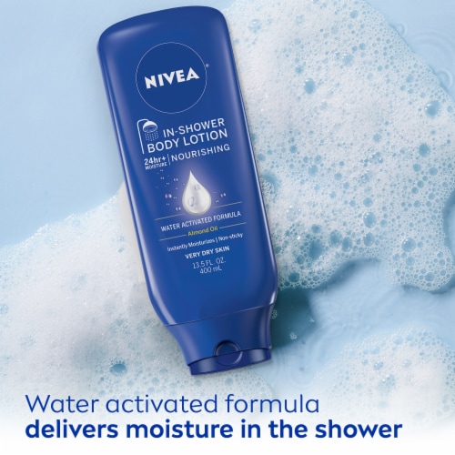 NIVEA In-Shower Nourishing Body Lotion Perspective: top
