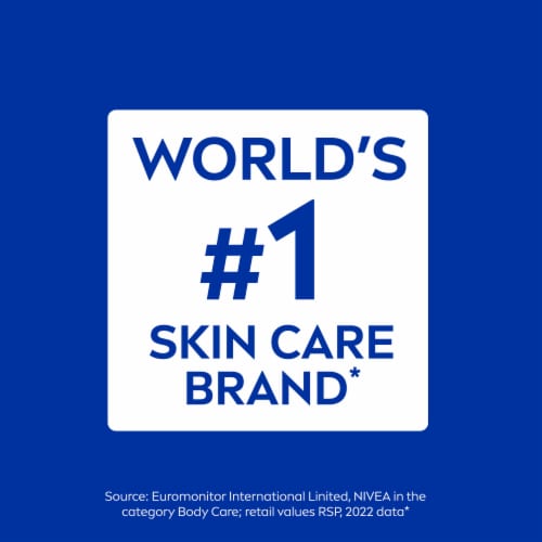 NIVEA Cocoa Butter In Shower Body Lotion for Dry Skin Perspective: top