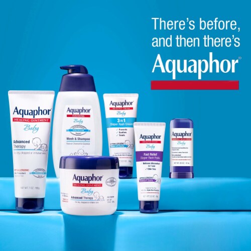 Aquaphor Baby Wash & Shampoo Pump Perspective: top