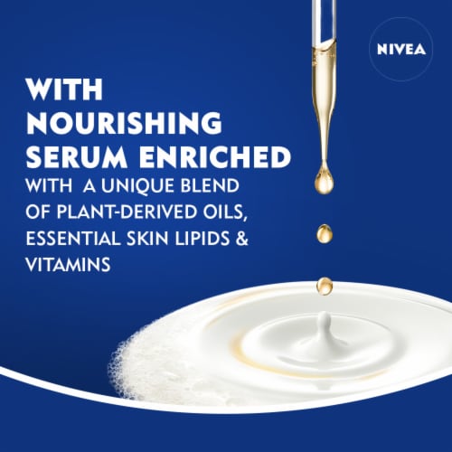 NIVEA Nourishing Shea Butter Care Body Wash with Nourishing Serum Perspective: top
