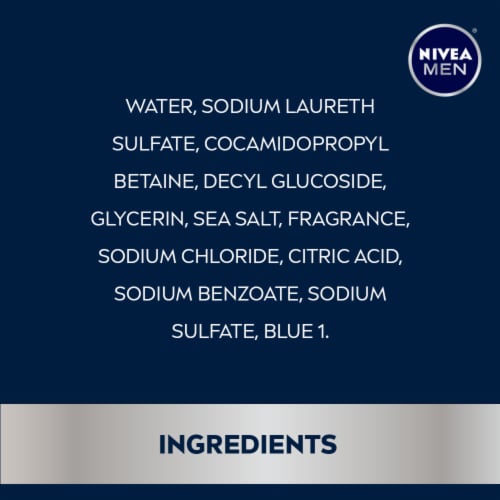 NIVEA Men Vitality Lime and Sage Scented Body Wash Perspective: top