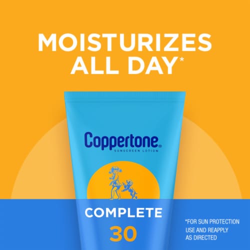 Coppertone Complete Sunscreen Lotion, Spf 30 Sunscreen Perspective: top
