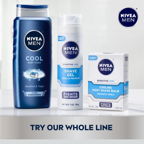 NIVEA MEN Cool Body Wash with Icy Menthol Perspective: top
