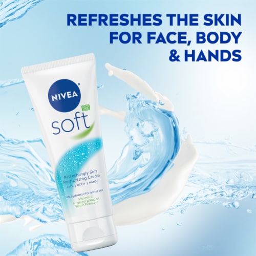 NIVEA Refreshingly Soft Moisturizing Creme Perspective: top