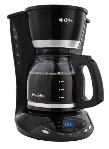 Mr. Coffee Simple Brew Coffee Maker|4 Cup Coffee Machine|Drip Coffee Maker,  Black