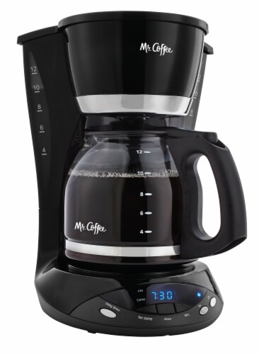 Mr. Coffee 12-Cup Programmable Coffeemaker Black DWX23NP, 1 ct