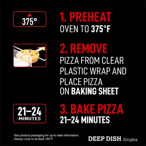 Red Baron Breakfast Scrambles Bacon, Egg & Cheese Frozen Pizza Perspective: top
