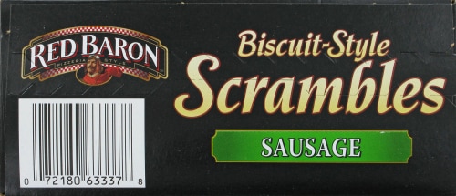 Red Baron Sausage Scrambles Perspective: top