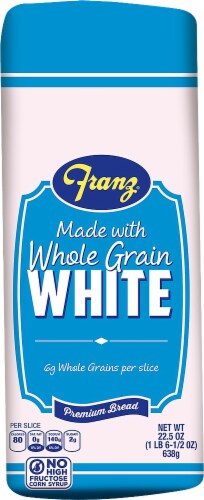 Franz® Whole Grain White Bread Perspective: top