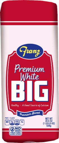 Franz® Enriched Premium Big White Bread Perspective: top