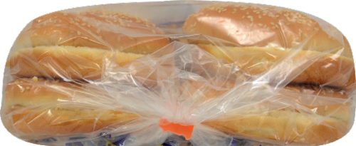 Franz® Enriched Sesame Hamburger Buns Perspective: top