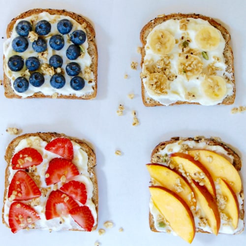 Franz Organic Sprouted Bread Perspective: top