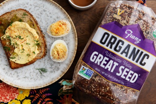 Franz Organic Seed Bread Perspective: top
