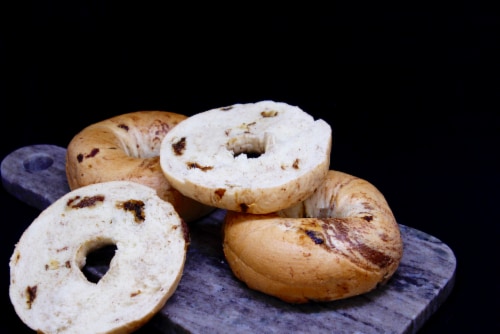 Franz® Cinnamon Raisin Premium Bagels Perspective: top