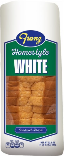 Franz® Homestyle Split Top White Bread Perspective: top