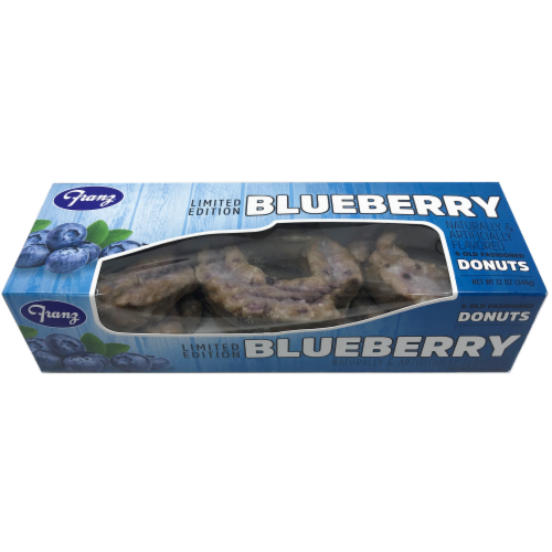 Franz® Blueberry Old Fashioned Donut Perspective: top