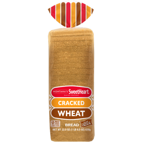 Montana's Sweetheart® Cracked Wheat Bread Perspective: top