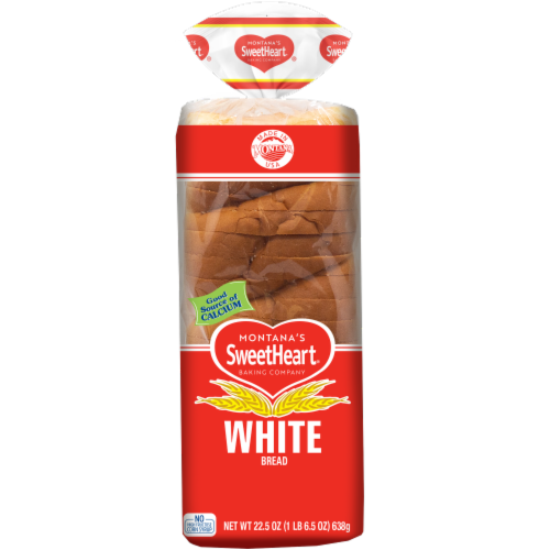 Montana's Sweetheart® White Bread Perspective: top