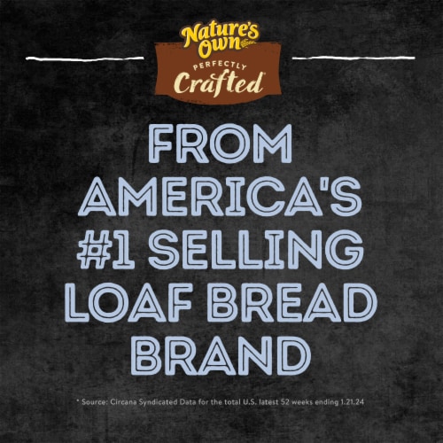 Nature's Own Perfectly Crafted Brioche Style Hamburger Buns Non-GMO Sandwich Buns Perspective: top