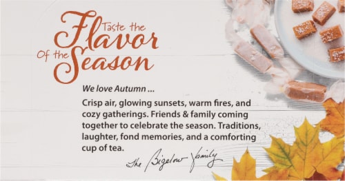 Bigelow® Salted Caramel Black Tea Perspective: top