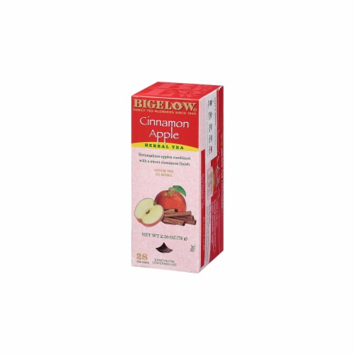 Apple Cinnamon Herbal Tea, 0.09 Tea Bag, 28/Box Apple Cinnamon Herbal Tea, 0.09 Tea Bag, 28/Box