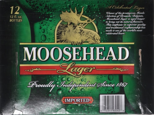 Moosehead Beer Perspective: top