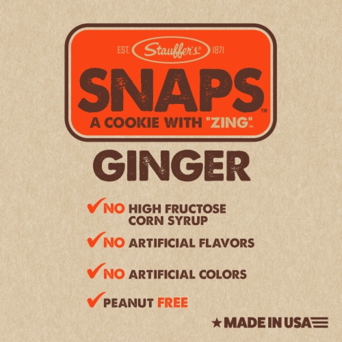 Stauffer's Ginger Snaps Perspective: top