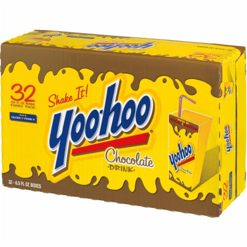 Yoo-hoo Chocolate Drink Boxes Perspective: top