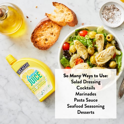 Delallo® Slice Lemon Juice Perspective: top