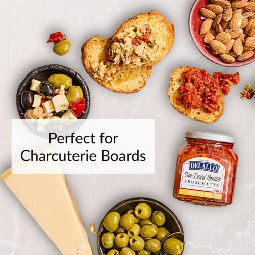 Delallo® Sun-Dried Tomato Bruschetta Spread Perspective: top