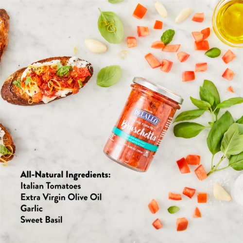 Delallo® Italian Tomato Bruschetta Perspective: top