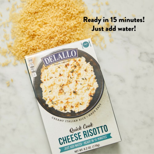 DeLallo® Quick Cook Cheese Risotto Perspective: top