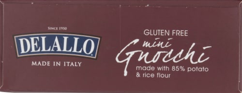 DeLallo® Gluten Free Potato & Rice Flour Gnocchi Perspective: top