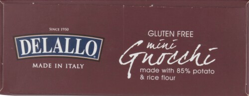 DeLallo® Gluten Free Potato & Rice Flour Gnocchi Perspective: top