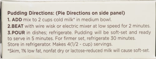 Hershey's Instant White Chocolate Pudding Perspective: top