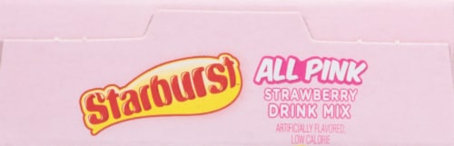 Starburst™ All Pink Strawberry Singles to Go Drink Mix Perspective: top