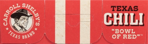 Carroll Shelby's Texas Chili 3.65 oz Perspective: top