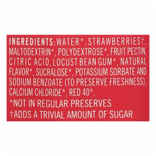 Polaner Sugar-Free with Fiber Strawberry Preserves, Gluten-Free Perspective: top