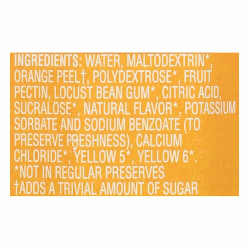 Polaner Sugar Free with Fiber Orange Marmalade, Gluten-Free Perspective: top